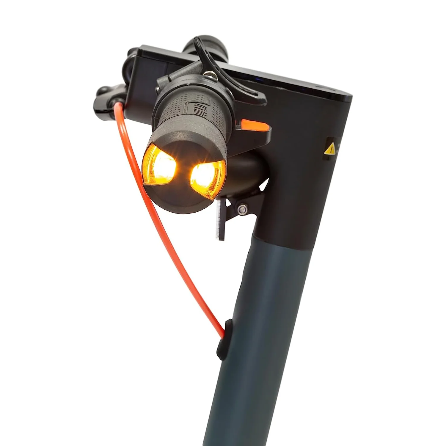 Dettaglio del manubrio del Monopattino Elettrico Ducati Pro I Evo Max Safe Ride