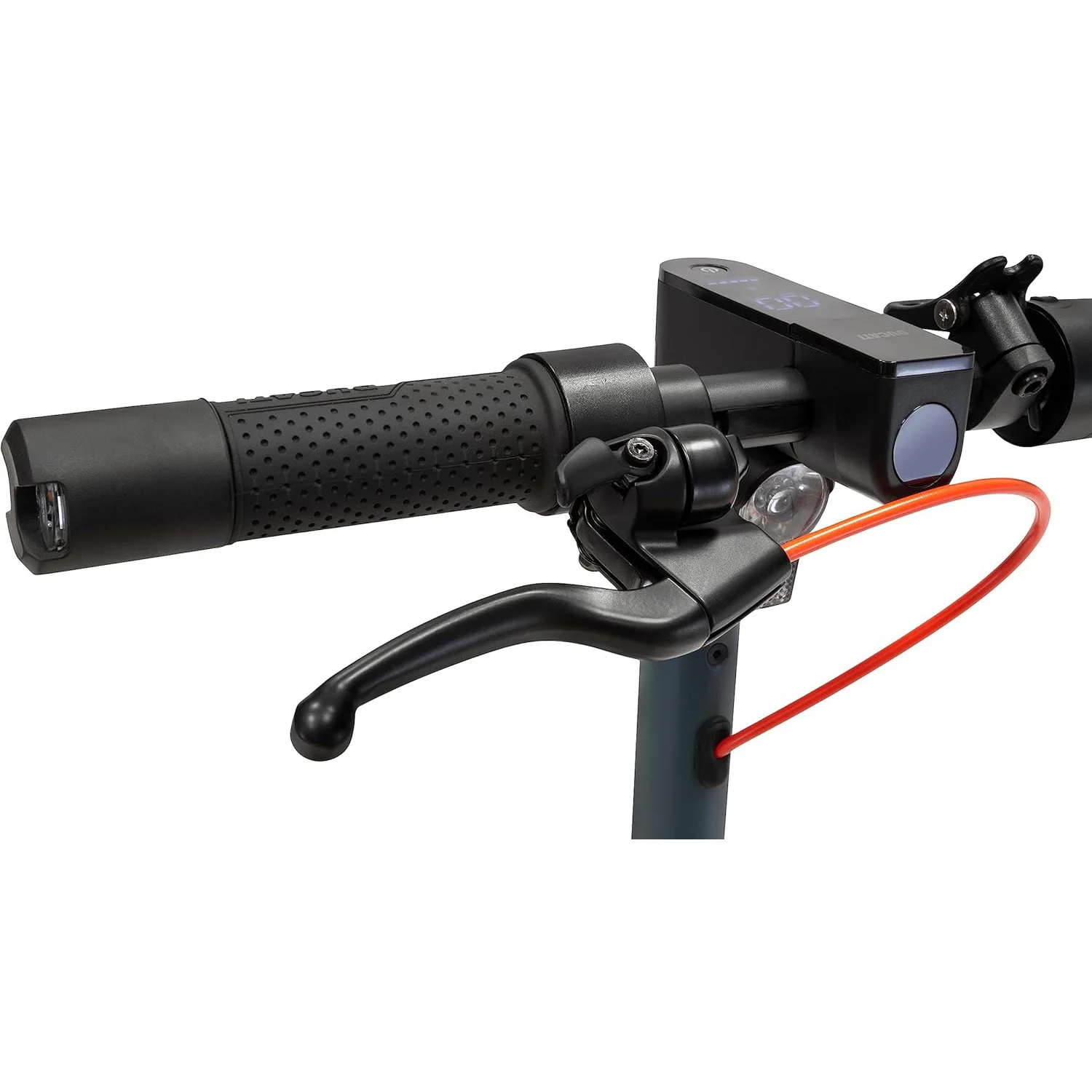 Dettaglio leva del freno del Monopattino Elettrico Ducati Pro I Evo Max Safe Ride