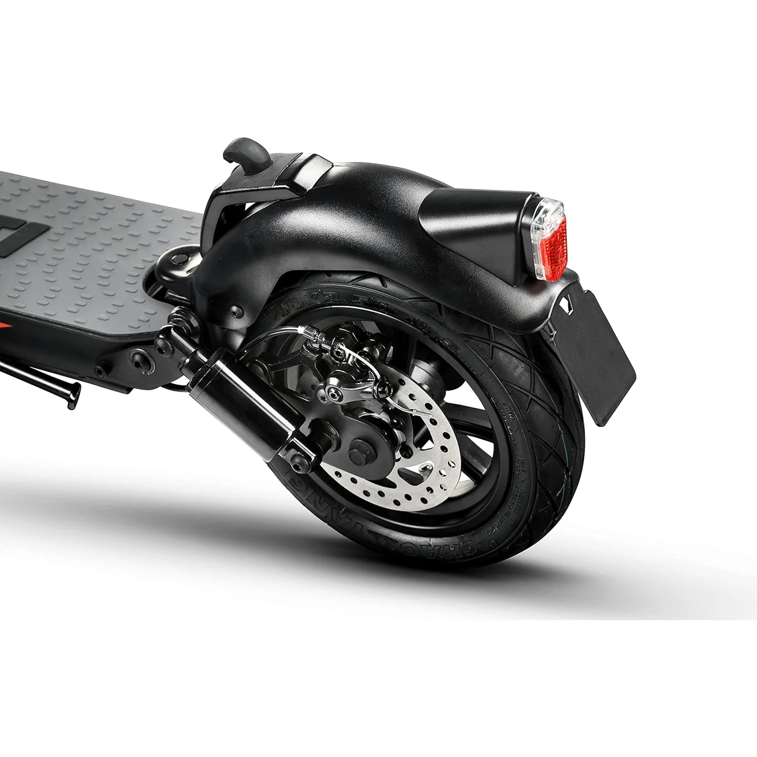 Dettaglio ella ruota posteriore del Monopattino Elettrico Ducati Pro II Evo