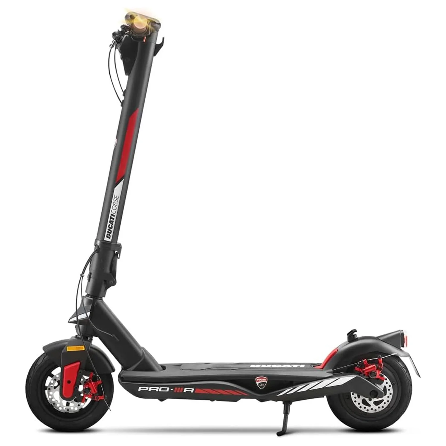 Vista laterale del Monopattino Elettrico Ducati Pro III R