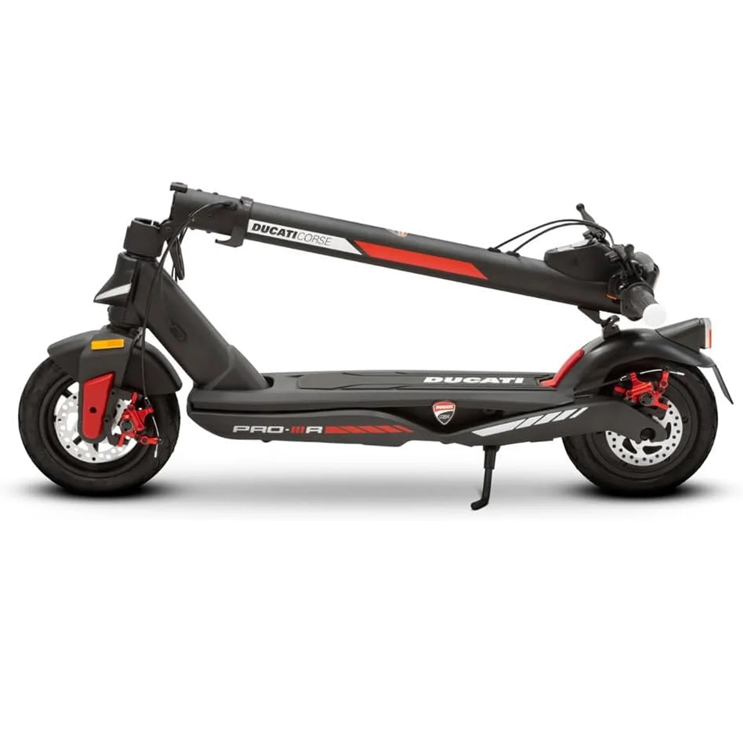 Vista del Monopattino Elettrico Ducati Pro III R chiuso