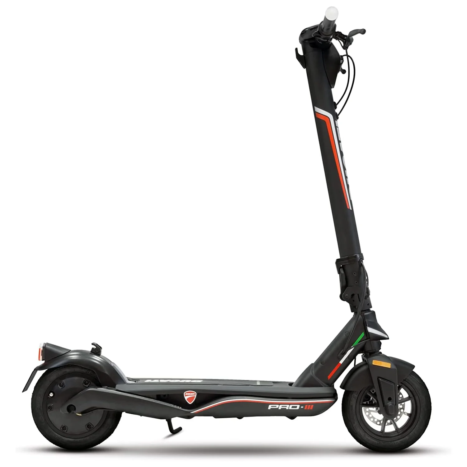 Vista laterale del Monopattino Elettrico Ducati Pro III