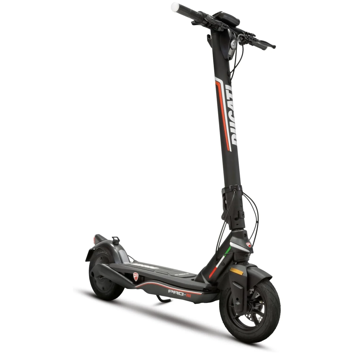 Vista frontale del Monopattino Elettrico Ducati Pro III