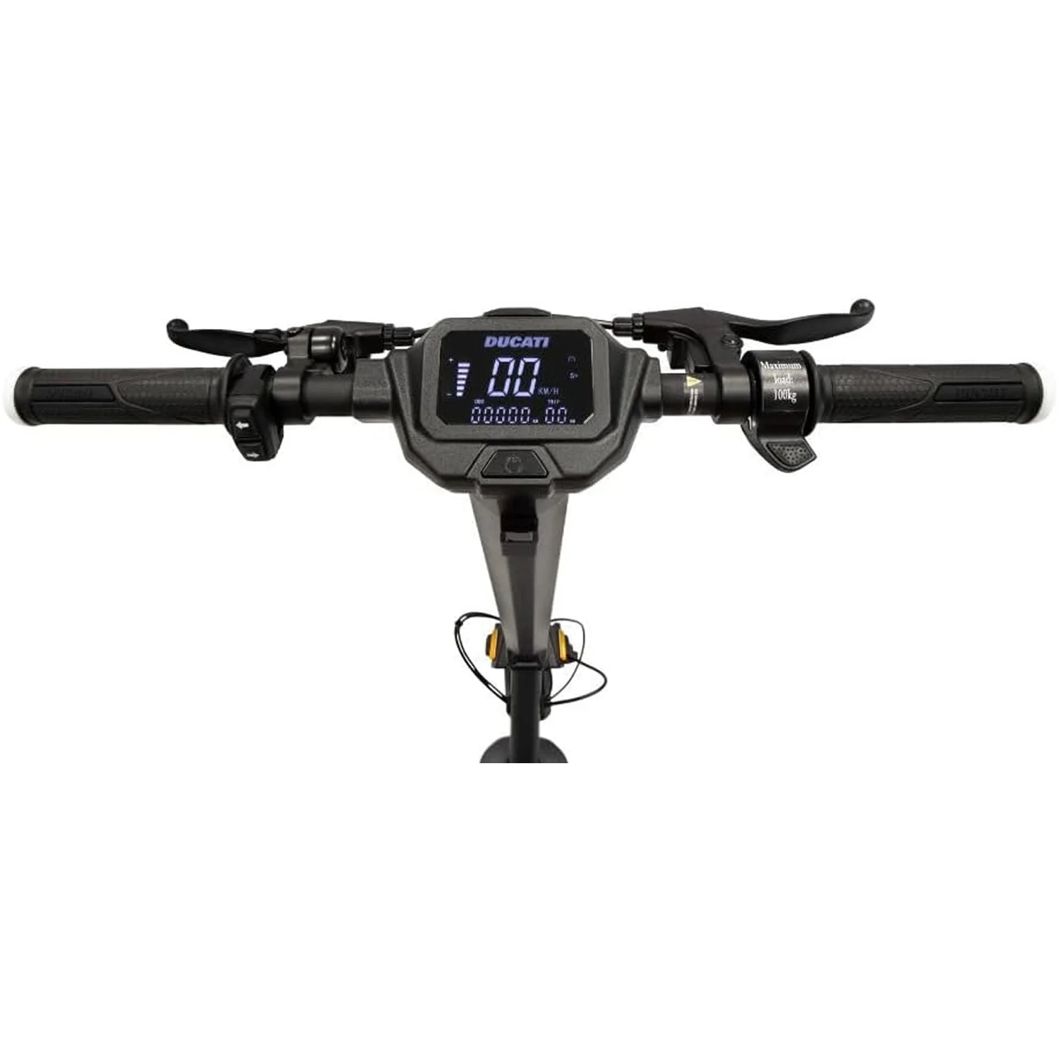 Dettaglio display del Monopattino Elettrico Ducati Pro-II Plus Advanced Safety