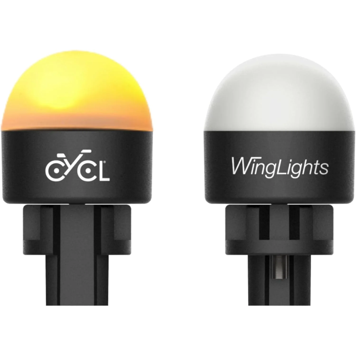 Vista frontale delle Frecce Monopattino CYCL WingLights Pop