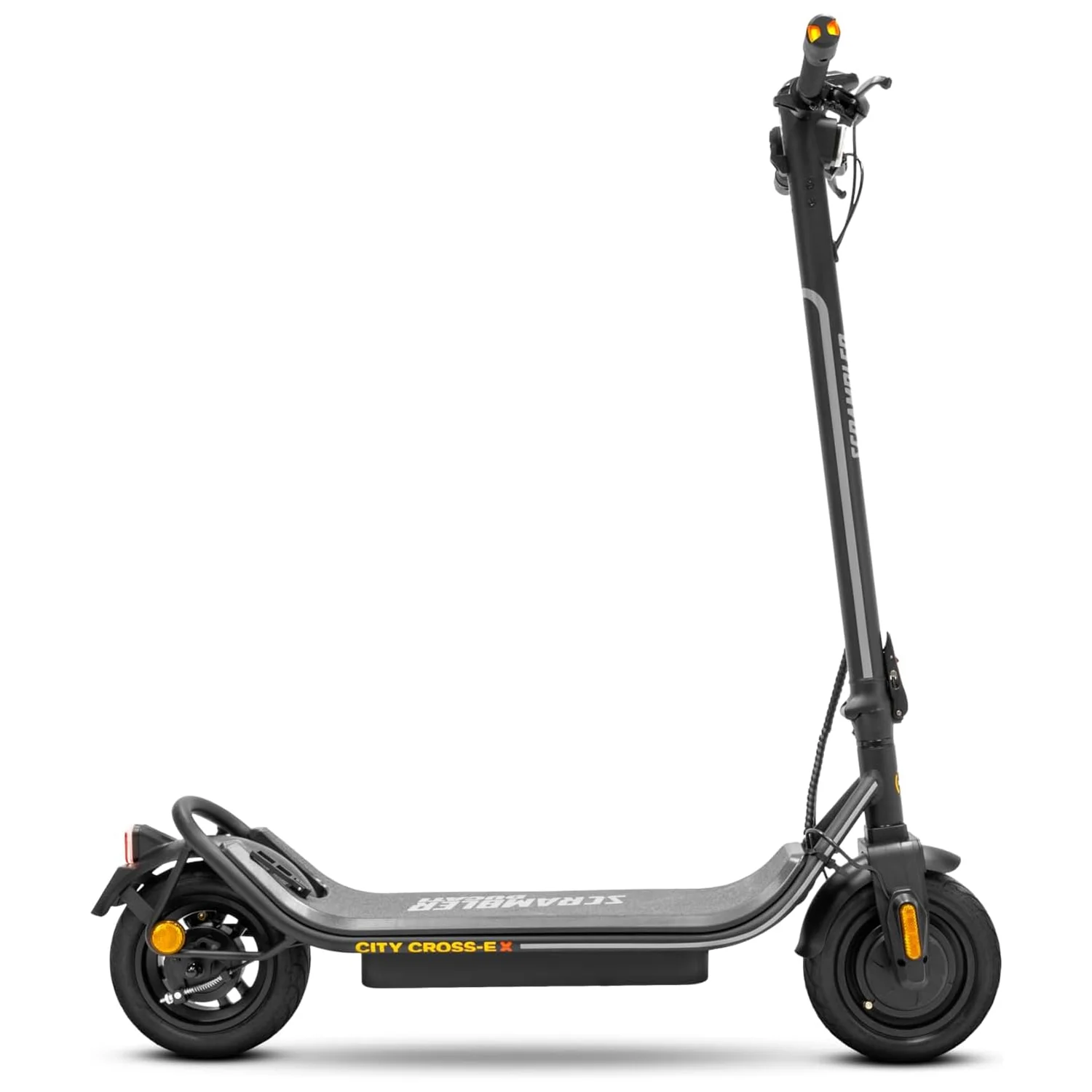 Vista laterale del Monopattino Elettrico Ducati Scrambler City Cross-E X Street