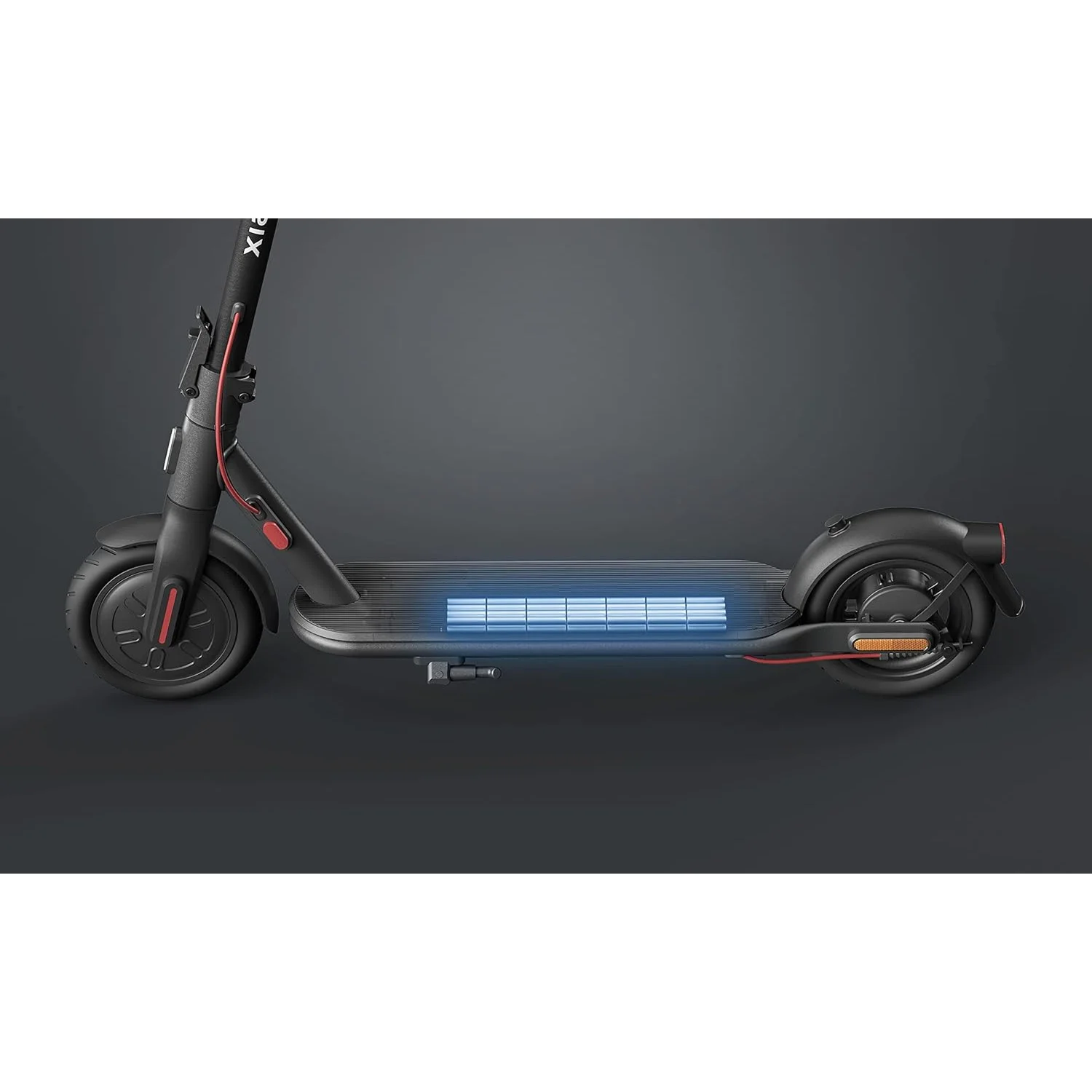 Dettaglio della batteria del Monopattino Elettrico Xiaomi 4 Lite