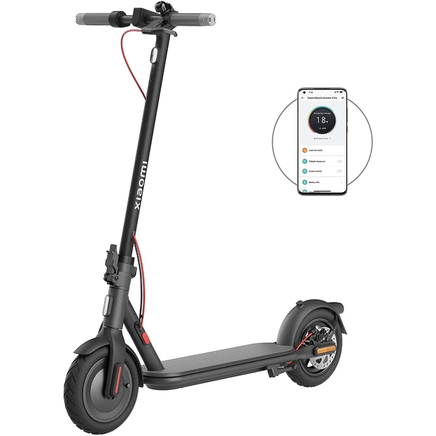 Dettaglio applicazione per smartphone del Monopattino Elettrico Xiaomi 4