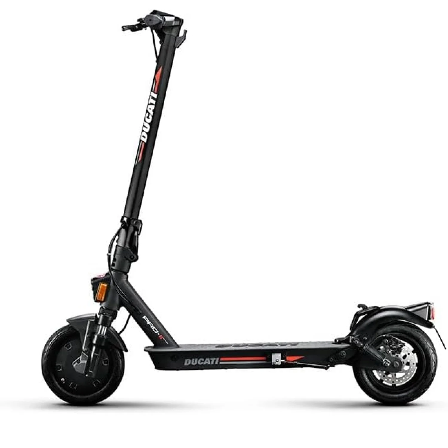 Vista laterale del monopattino elettrico DUCATI II Evo Advanced Safety